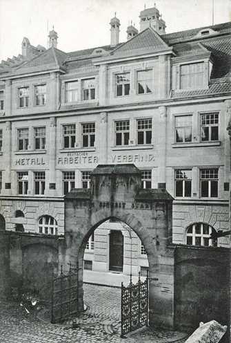Gewerkschaftshaus des Deutschen Metallarbeiter-Verbands in Nürnberg, 1911