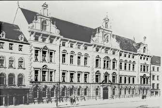 Landtagsgebäude an der Prannerstraße nach dem Umbau von 1884