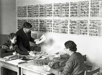 Kinder-Suchdienst der Zonen-Zentrale, München 1949