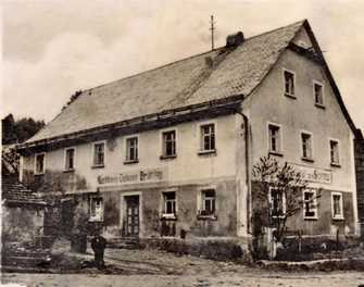 Gasthaus Brütting, um 1940