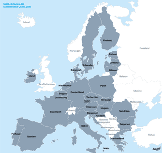 Mitgliedstaaten der Europäischen Union, 2020