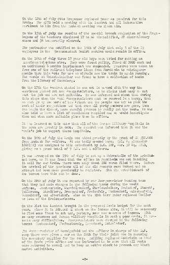 Akten der amerikanischen Militärregierung (War Diary 1 July to 1 August), 1945